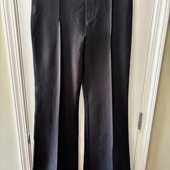 ❌SOLD❌ SPANX Hi Rise Flare Ponte Perfect Fit Pants Womens Size Large EUC - Picture 4 of 10